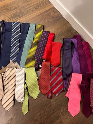 Lote de corbatas 30 corbatas