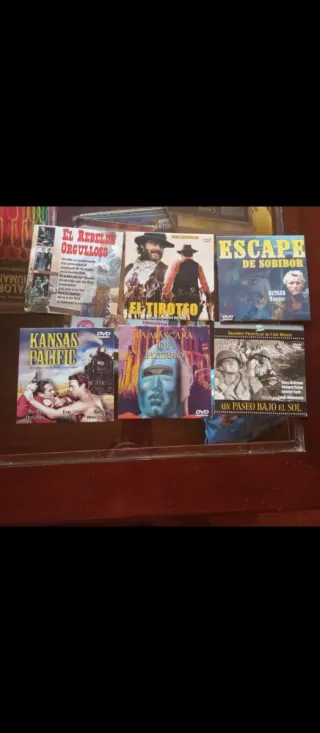 Lote 6 Películas DVD Western