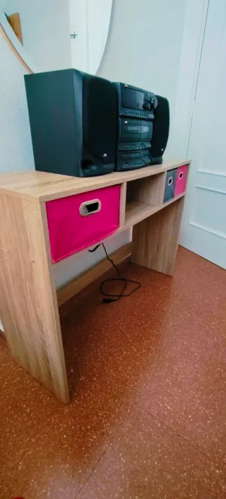 Mueble consola madera.