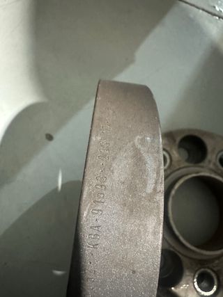 X2 SEPARADORES EIBACH 25mm  AUDI A5, A6, A7....