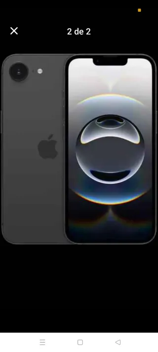 iPhone 16e 128 Gigas Gris Mate. Nuevo a estrenar