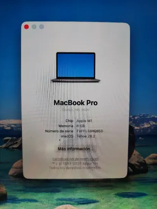 Placa Base Macbook Pro 13 M1 A2338