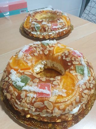 Roscón de Reyes casero y artesanal