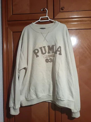 Sudadera Puma Beige
