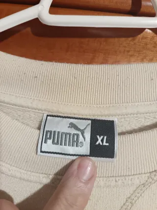Sudadera Puma Beige