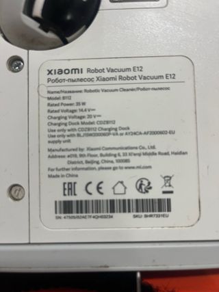 Robot Aspirador Xiaomi Vacuum E12