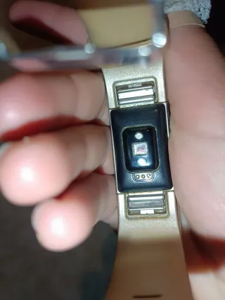 Reloj Inteligente Mujer Negro/Dorado