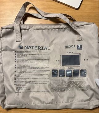 Toldo rectangular Naterial HEGOA