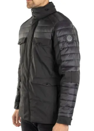 Parka Geographical Norway Negra Hombre
