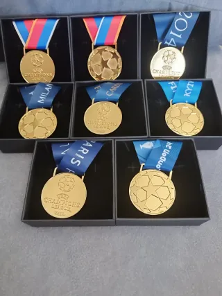 Medallas Champions League