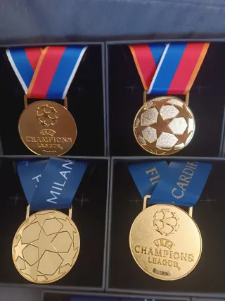 Medallas Champions League