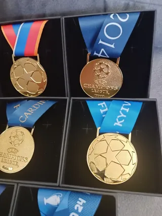 Medallas Champions League