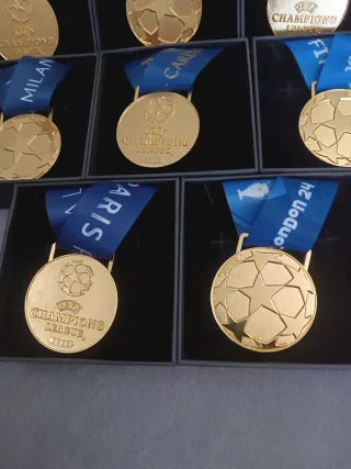 Medallas Champions League