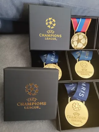 Medallas Champions League