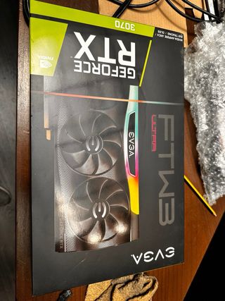 EVGA RTX 3070 FTW3 Tarjeta Gráfica