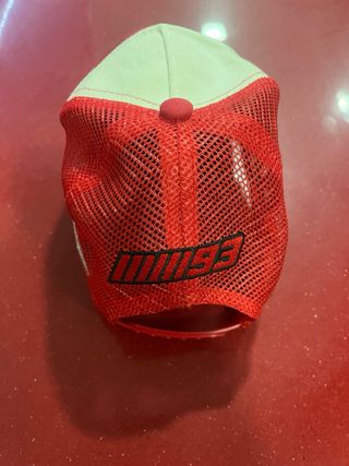 Gorra Marc Márquez 93 Niño Roja y Blanca