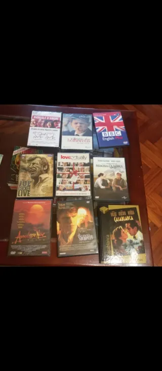 Lote 9 Películas DVD Varias