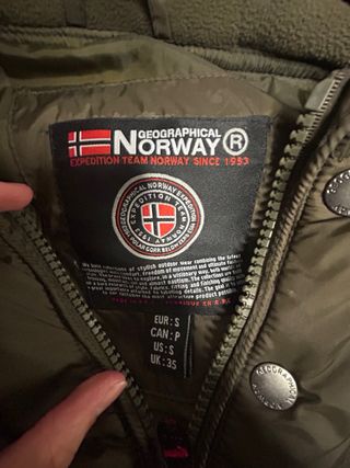Chaqueta Geographical Norway Verde Oliva