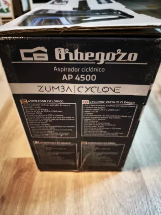Aspirador Orbegozo Zumba Cyclone AP4500