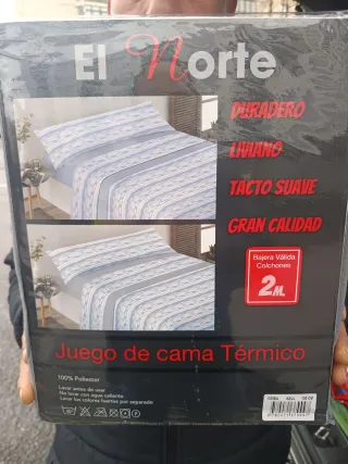 Ropa de cama: mantas, sábanas, almohadas, edredón