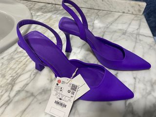 Zapatos Stradivarius Morados Talla 37.5