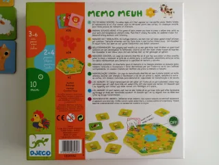Juego Memo Meuh Djeco