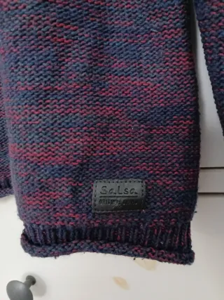 Jersey jaspeado de Salsa Jeans. Talla L