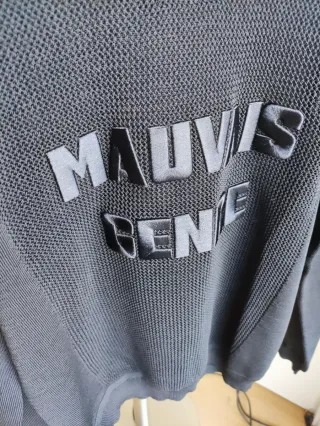 Jersey Claudie Pierlot Negro/Azul Oscuro