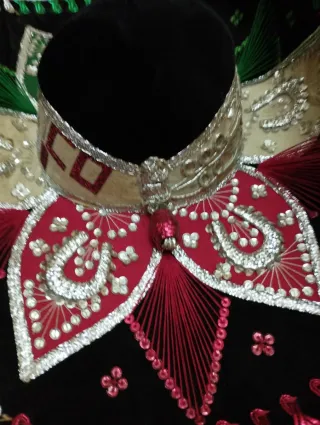 Sombrero Mariachi Mexicano Original multicolor.