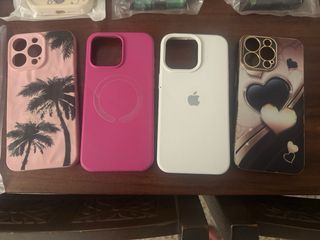 Lote Fundas iPhone 15 Pro Max Nuevas/Semi