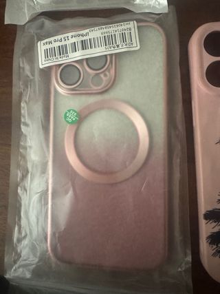 Lote Fundas iPhone 15 Pro Max Nuevas/Semi