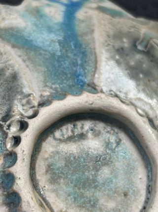 Bandeja cerámica vintage doily dish