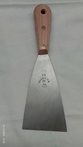 Espátula Palmera Acero Profesional