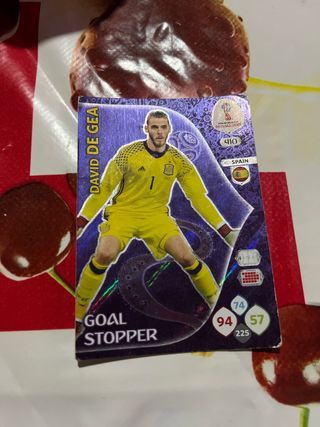 Cromo David De Gea España Mundial Rusia 2018
