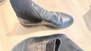 Botines negros elásticos