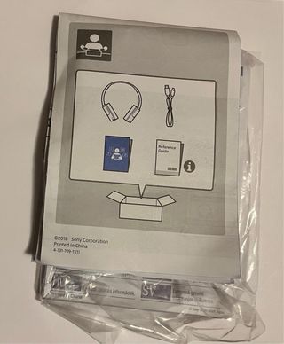 Cuffie Sony Wireless Nere