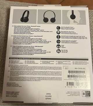 Cuffie Sony Wireless Nere