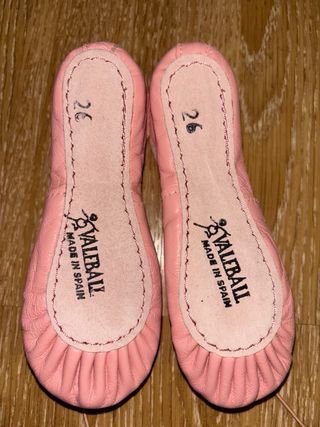 Zapatillas ballet Valeball rosas talla 26