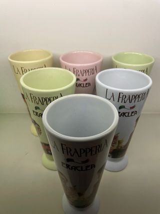ERACLEA – Set 6 bicchieri da frappe vintage