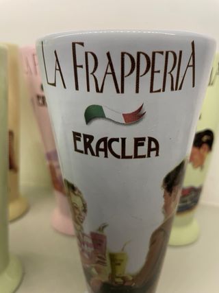 ERACLEA – Set 6 bicchieri da frappe vintage