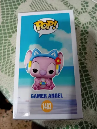 Caja Funko Pop 1483 Gamer Angel Ed. Especial
