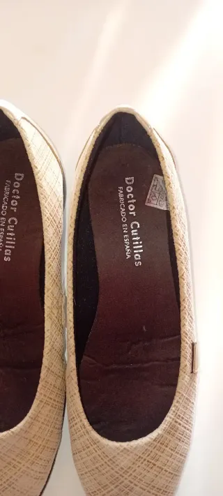 Zapatos Doctor Cutillas Talla 38 Beige