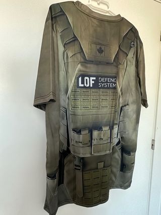 Camiseta Militar Estilo Chaleco Talla L