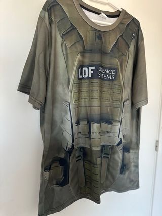 Camiseta Militar Estilo Chaleco Talla L