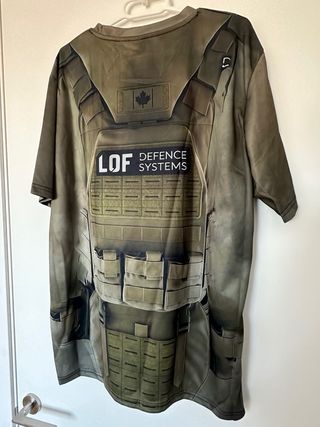 Camiseta Militar Estilo Chaleco Talla L