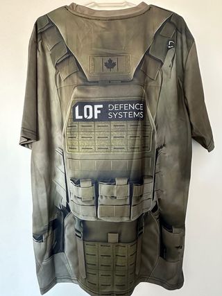 Camiseta Militar Estilo Chaleco Talla L