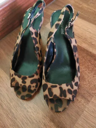 Zapatos Destalonados Marrones y Negros