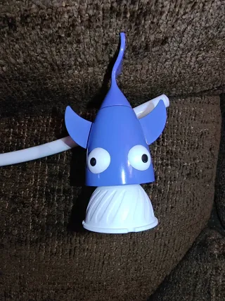 Lámpara infantil peces Ikea bombillas led incluida