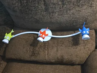 Lámpara infantil peces Ikea bombillas led incluida