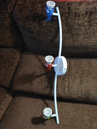 Lámpara infantil peces Ikea bombillas led incluida